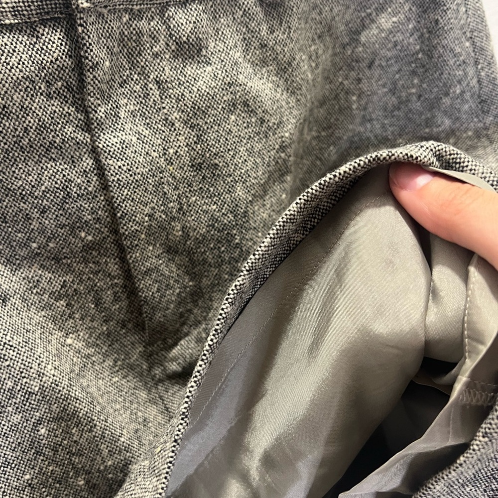 J. Crew - Lined, Wool Skirt - Picture 3 of 5